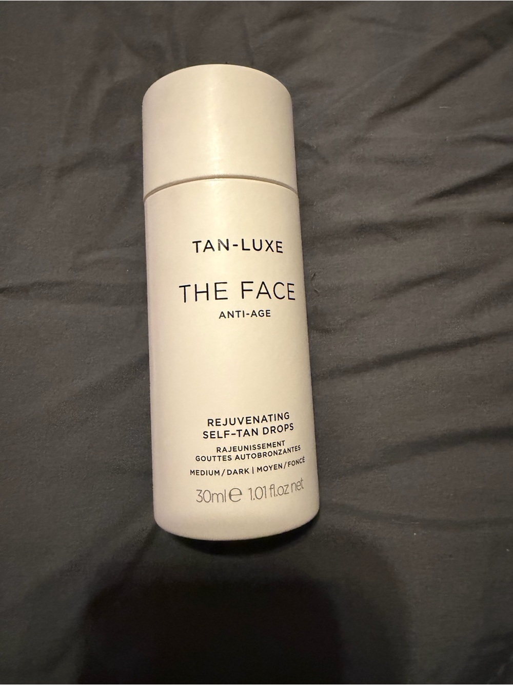 Tan-Luxe The Face Anti-Age Rejuvenating Self-Tan Drops — Medium/Dark
